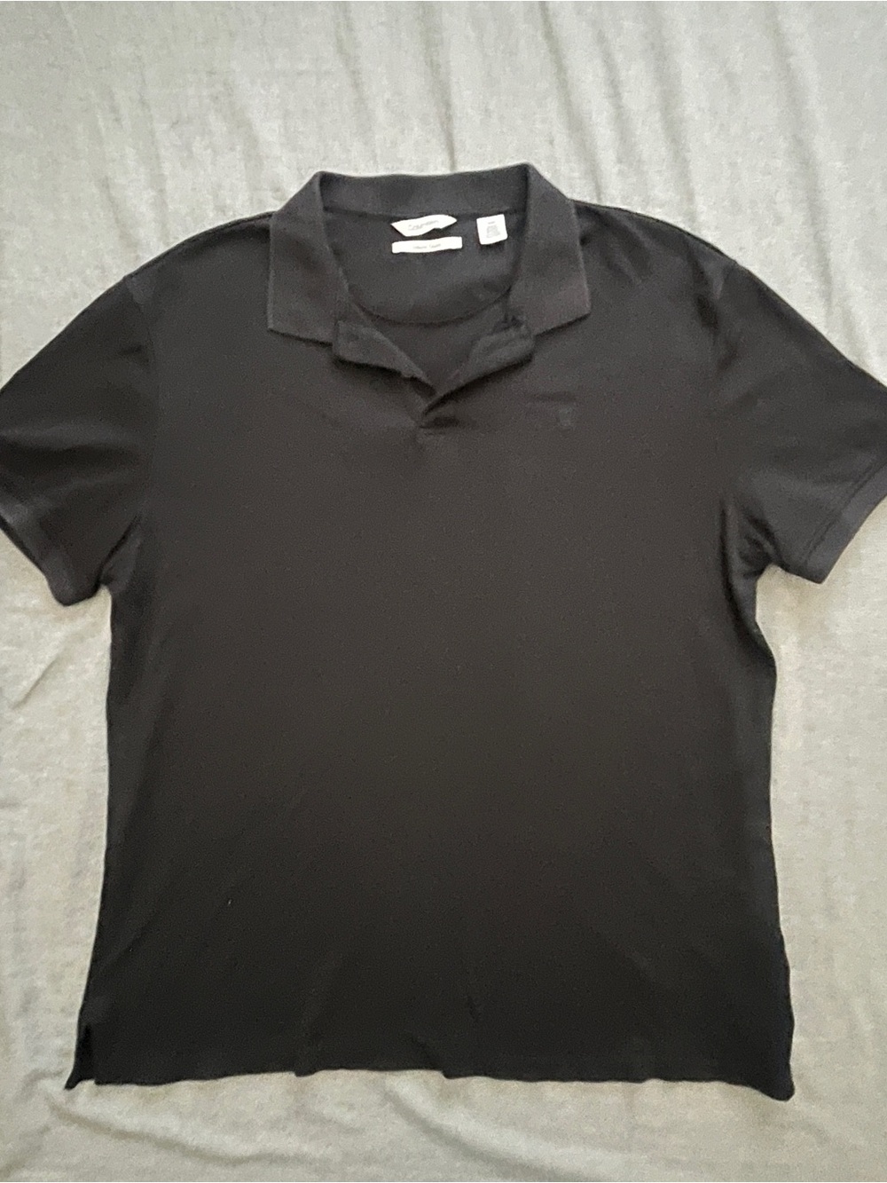 Calvin Klein Black Short Sleeve Polo